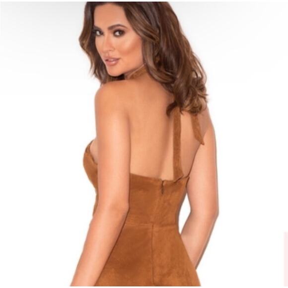 House of CB Suede Midi Dress - Picture 4 of 5